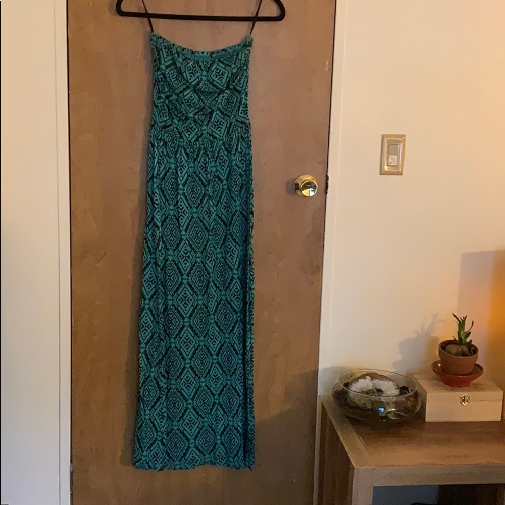 Teal Maxi Dress